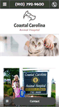 Mobile Screenshot of coastalcarolinaanimalhospital.com